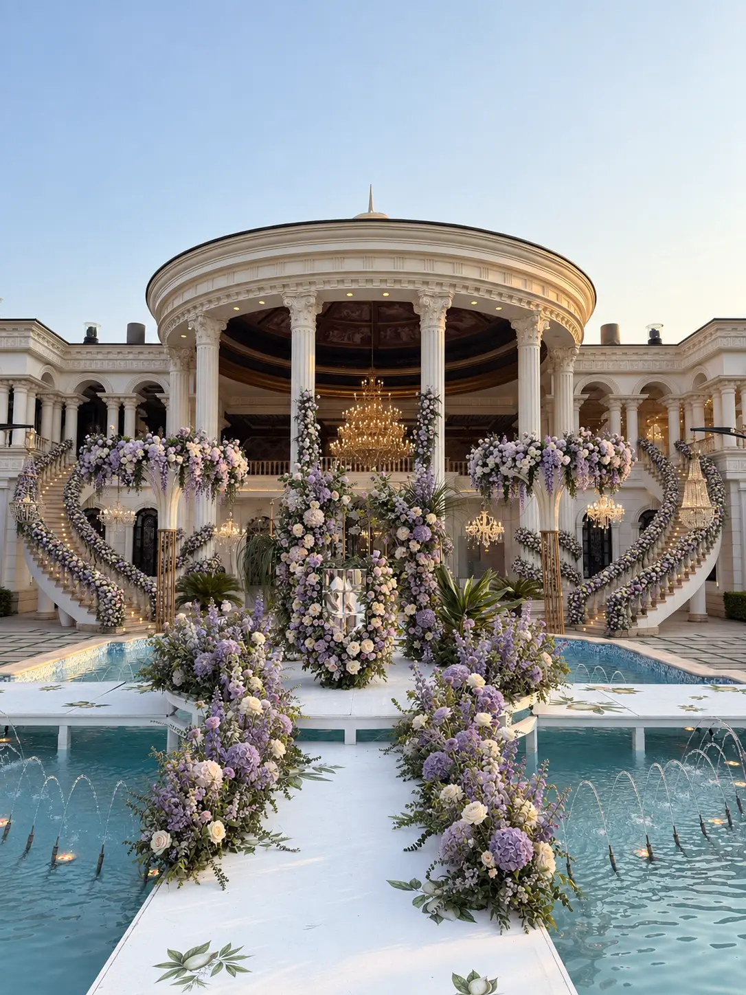Olive wedding concept at Yalan Mansion