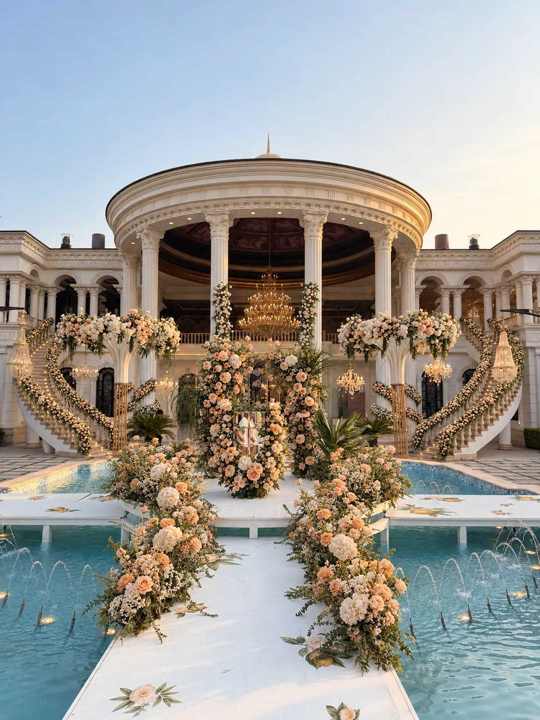 Sky wedding concept at Yalan Mansion